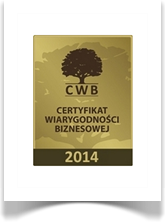 Certyfikat Wiarygodności Biznesowej – BISNODE/Dun & Bradstreet